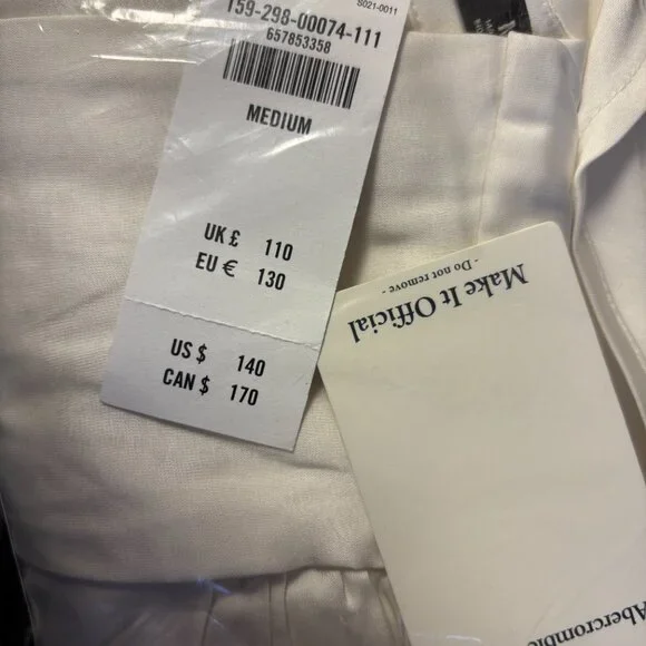 Abercrombie & Fitch Angel Sleeve O-Ring Cutout Maxi Dress - Medium NWT - Picture 5 of 5